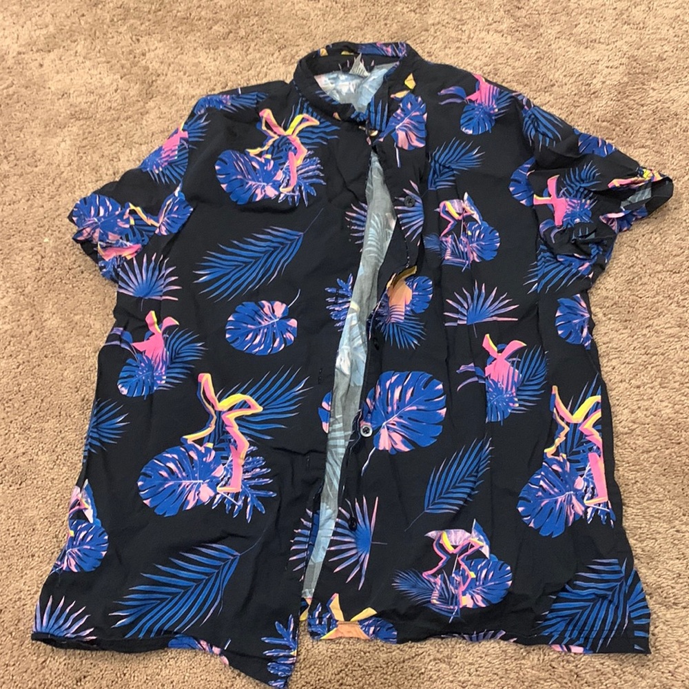 Black Button Down Dutch Bros Shirt